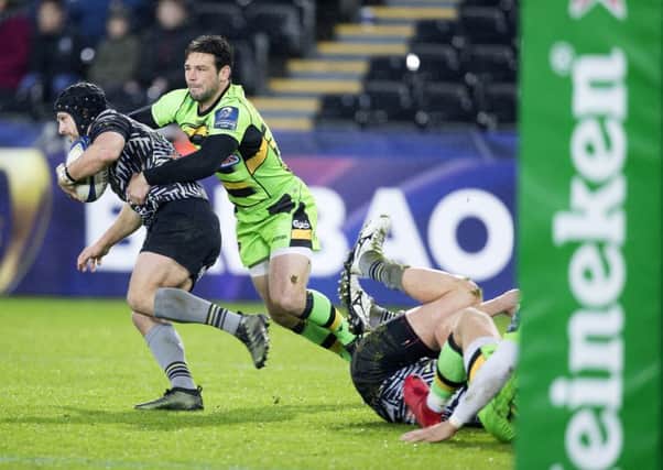 Saints were beaten by Ospreys at the Liberty Stadium last weekend (picture: Kirsty Edmonds)