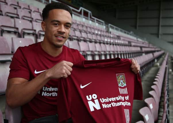 READY TO MAKE HIS MARK - new Cobblers signing Shay Facey (Picture: Pete Norton)
