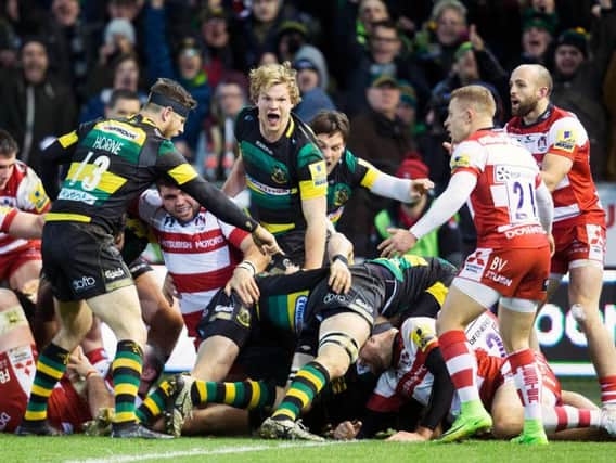 Tom Stephenson played a key role against Gloucester and Clermont (picture: Kirsty Edmonds)