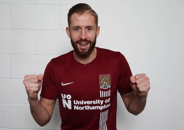 Kevin van Veen has signed for the Cobblers (Picture: Pete Norton)