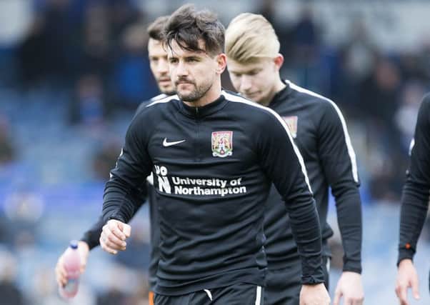David Buchanan has not played for the Cobblers since early January