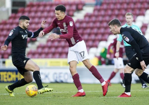 Shaun McWilliams hasn't started for the Cobblers since the New Year's Day defeat to Wigan Athletic