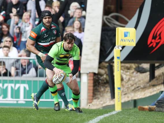 Ben Foden scored in the recent win at Leicester (picture: Kirsty Edmonds)