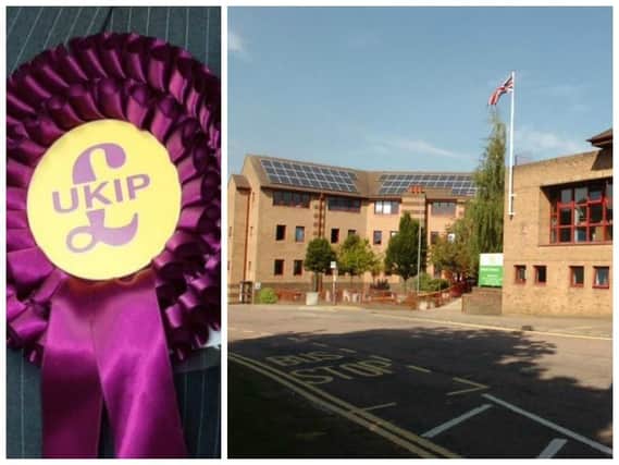 UKIP lost both its seats on the district council