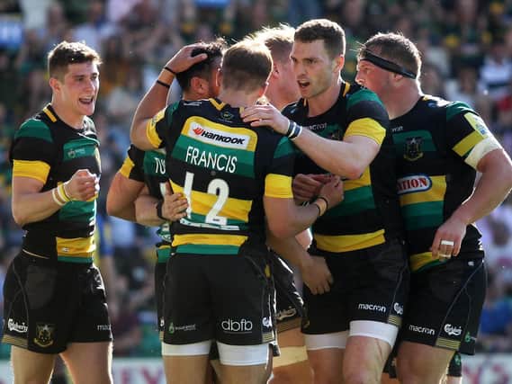 Saints scored four tries as they saw off Worcester Warriors on Saturday (picture: Sharon Lucey)