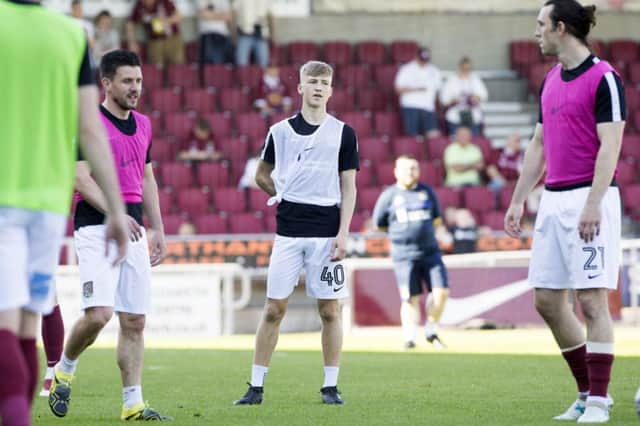 Morgan Roberts replaced fellow academy graduate Shaun McWilliams in stoppage-time of Saturday's final game of the season against Oldham. Picture: Kirsty Edmonds
