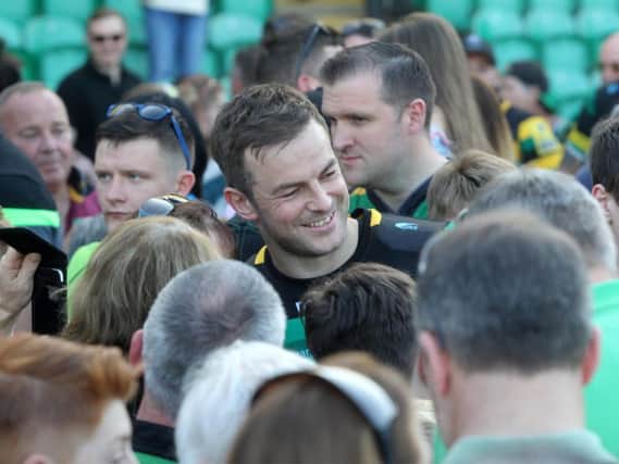 Stephen Myler played his final game for Saints last Saturday (picture: Sharon Lucey)