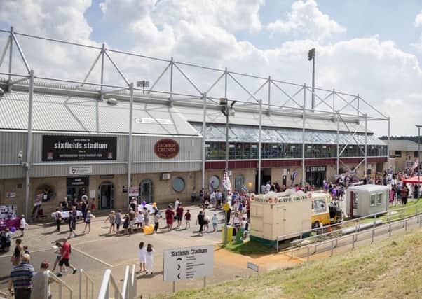 Sixfields is to be renamed the PTS Academy Stadium