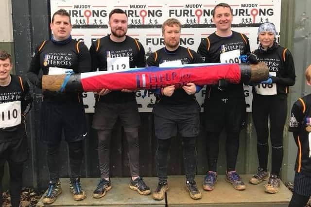 The log run will raise money for Help for Heroes