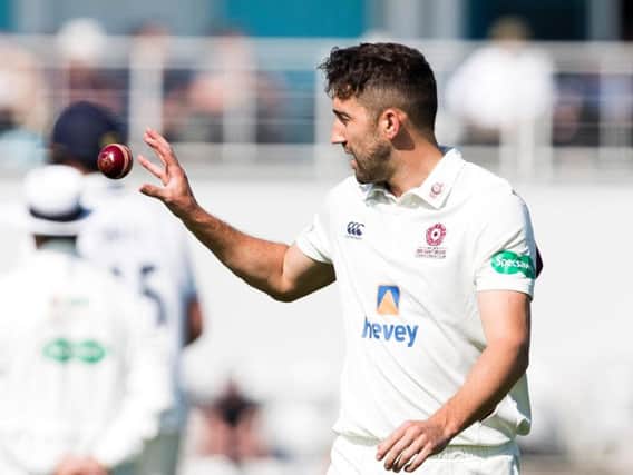 Ben Sanderson claimed five wickets in the Gloucestershire first innings (picture: Kirsty Edmonds)