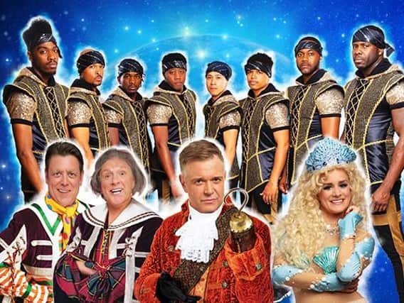 The cast of Peter Pan coming to Northampton