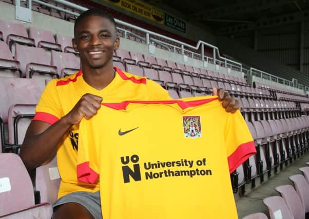 HAPPY TO BE HERE - new Cobblers signing Hakeem Odoffin (Picture: Pete Norton)