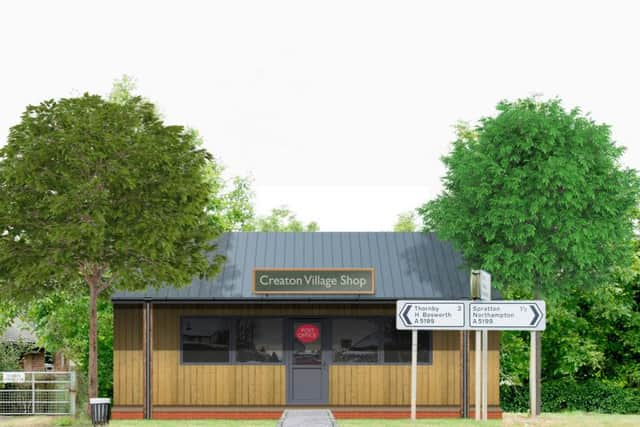 An artist impression of the new shop