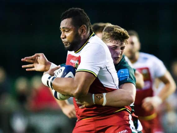 Taqele Naiyaravoro will start for Saints against Saracens this afternoon (picture: Kirsty Edmonds)