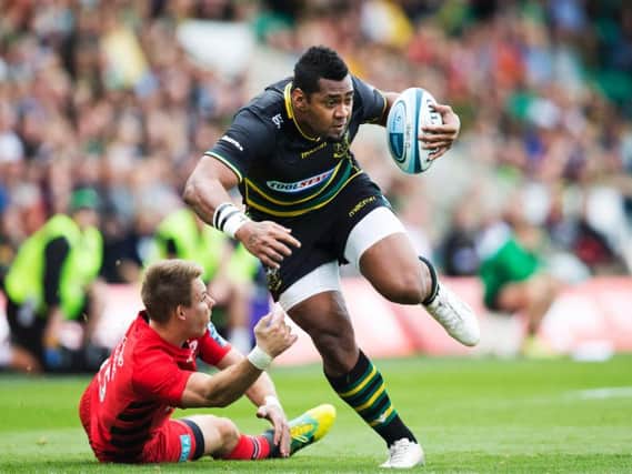 Taqele Naiyaravoro started for Saints on Saturday (picture: Kirsty Edmonds)