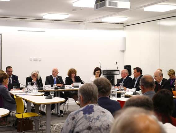 The county council's cabinet met this afternoon at One Angel Square
