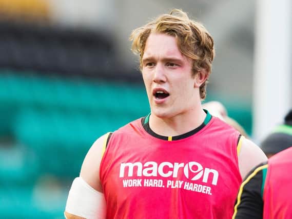 Lock Alex Moon will start a Premiership game for the first time on Saturday (picture: Kirsty Edmonds)