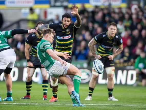 Newcastle Falcons edged to victory at Saints on Saturday (picture: Kirsty Edmonds)
