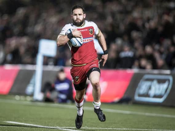 Cobus Reinach scored a superb try at Sixways (picture: Kirsty Edmonds)