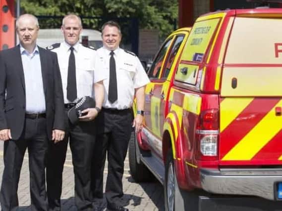 Stephen Mold today (Tuesday) takes over the budget of the county's fire and rescue service.