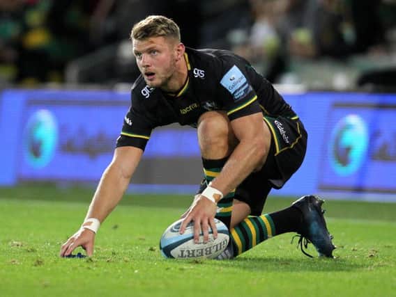 Dan Biggar was forced off after just 10 minutes at Stade Marcel Michelin