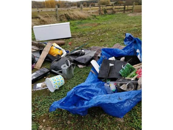 Theneighbour had offered to take several unwanted items, including a fridge, to the recycling centre  but left them in a field near Church Brampton