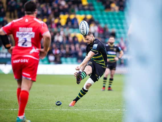Dan Biggar was forced off against Sale (picture: Kirsty Edmonds)