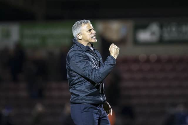 Keith Curle is loving his time at the Cobblers