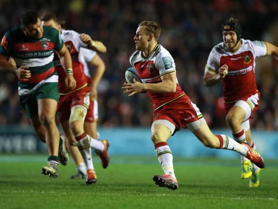 Rory Hutchinson was in fine form for Saints on Friday night