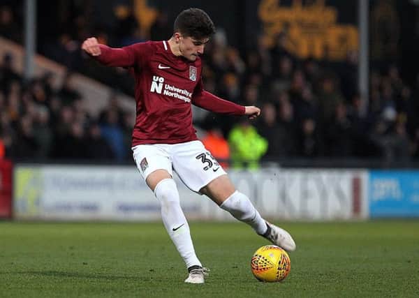 Scott Pollock has been offered a professional contract at the Cobblers