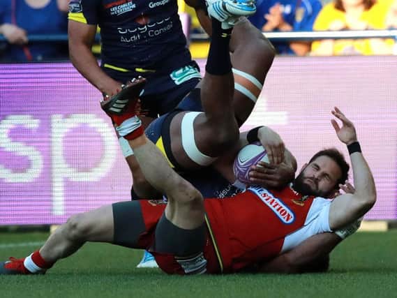 Cobus Reinach was denied a try during the first half