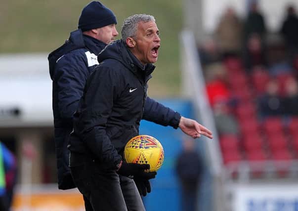 Angry Keith: Curle feels his players don't respect the 'fundamentals' of football