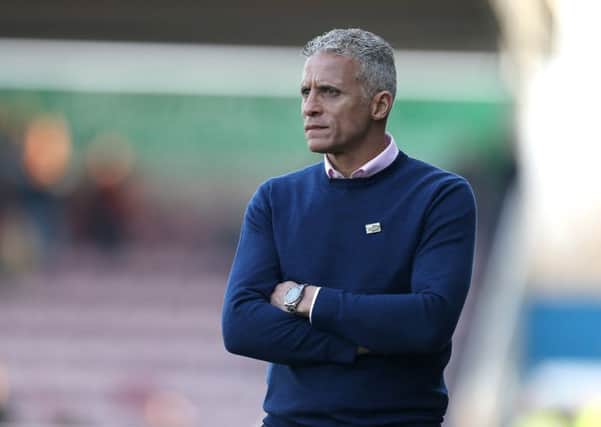 Keith Curle has had his players in at 9am every day this week. Picture: Pete Norton