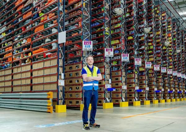 Gareth Davies, new site leader at Amazon in Daventry.


PHOTOGRAPH BY RICHARD GRANGE / UNP (United National Photographers).