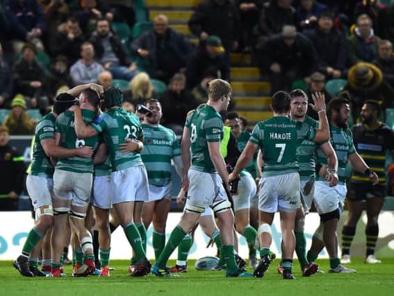 Newcastle won at Franklin's Gardens back in December