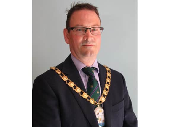 The new chairman of Daventry District Council, Councillor David Smith