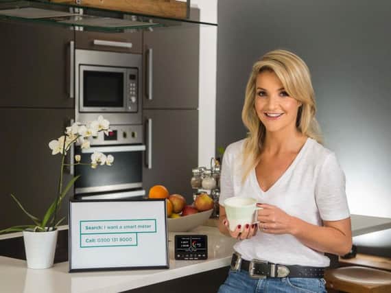 PresenterHelen Skelton has teamed-up with Smart EnergyGBto celebrate the leading communitiesrecognised as Areas for a Beautiful Future.