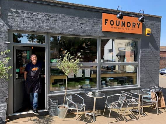 Paul Donnelly outside The Foundry