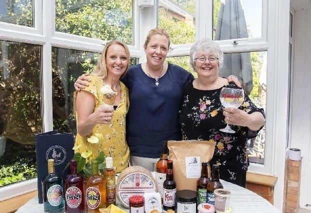 Pictured left-right: Anna Jeyes-Hulme, Georgina Jeyes and Philippa Jeyes-Blackburn of Apothocoffee in Jeyes, Earls Barton. Pictures by Kirsty Edmonds.