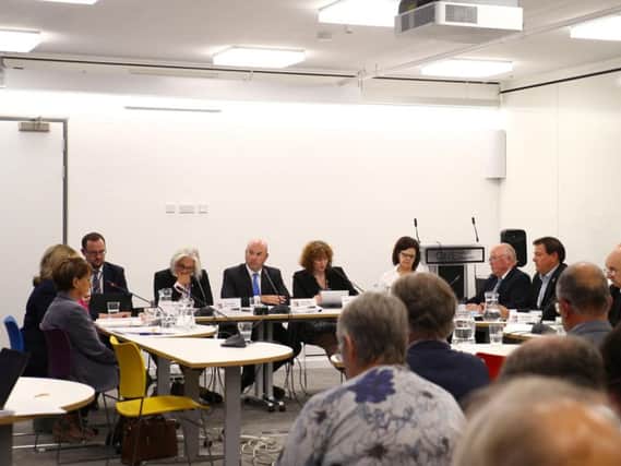 The county council cabinet meets monthly at One Angel Square