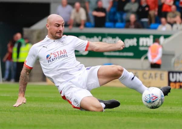Alan McCormack in action for Luton Town