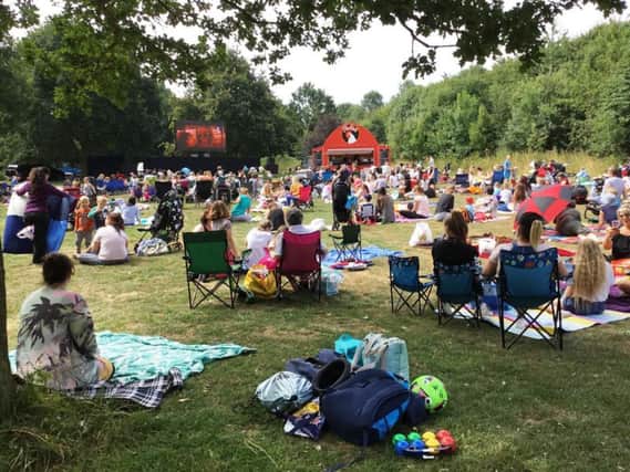 Events such as the free Family Cinema Day were among the community activities put on by Daventry District Council over the past 12 months.