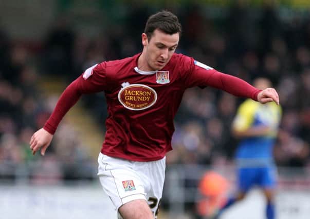 HIGH HOPES - Roy O'Donovan is hoping to help the Cobblers to victory at Morecambe tonight