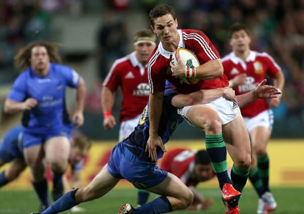TOP TALENT - George North's performances for the Lions are impressing pundits and exciting Saints fans