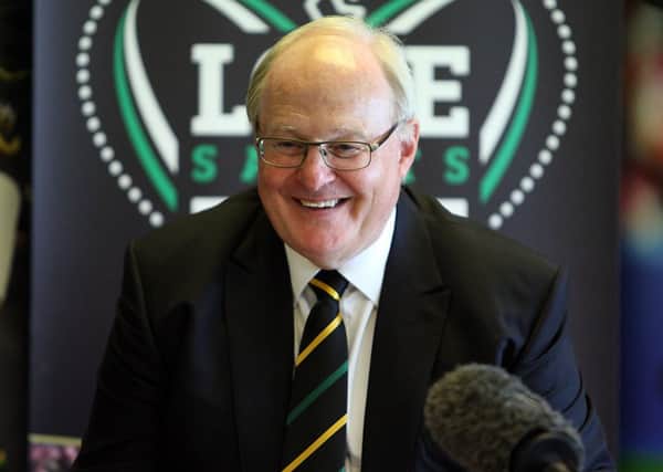 STAYING PUT - Tony Hewitt says Saints will not move their game against Leinster away from Franklin's Gardens (picture Kelly Cooper)