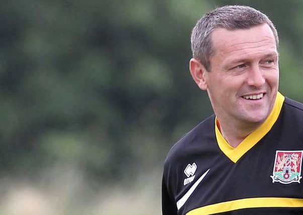 Cobblers boss Aidy Boothroyd