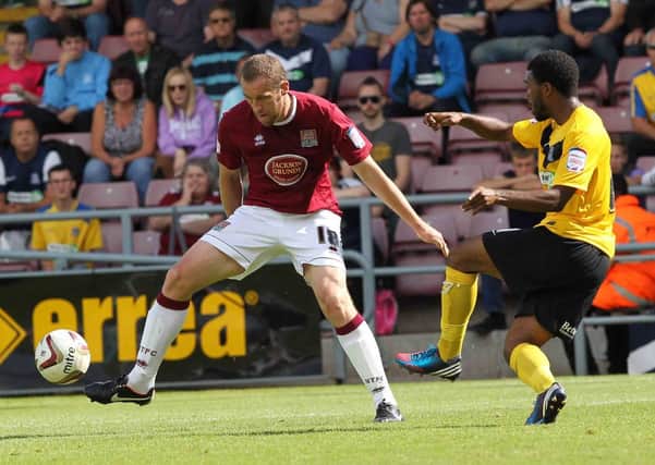 OVERDUE RETURN - David Artell has not played for the Cobblers since October 9