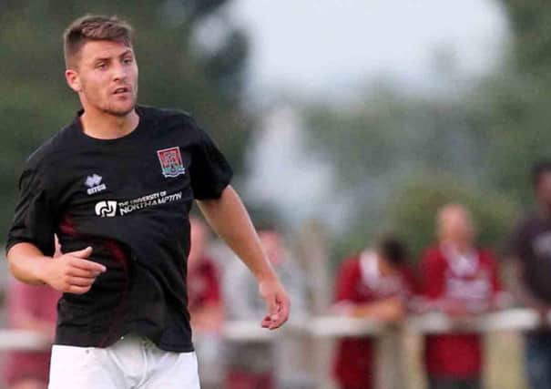 ANOTHER CHANCE - trialist Gary Deegan will line up for the Cobblers at Corby tonight