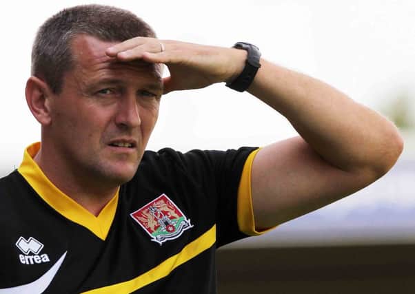 LOOKING TO THE FUTURE - Cobblers boss Aidy Boothroyd