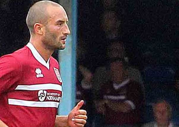 AVAILABLE AGAIN - Cobblers winger Chris Hackett